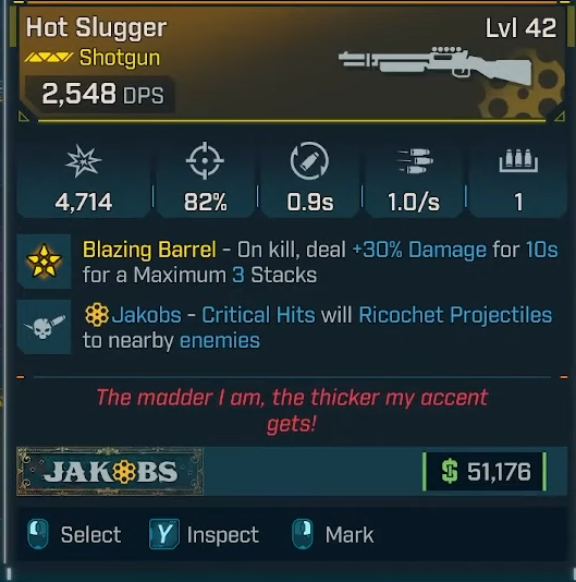 Hot Slugger - Borderlands 4 Legendary Weapon - Mobalytics